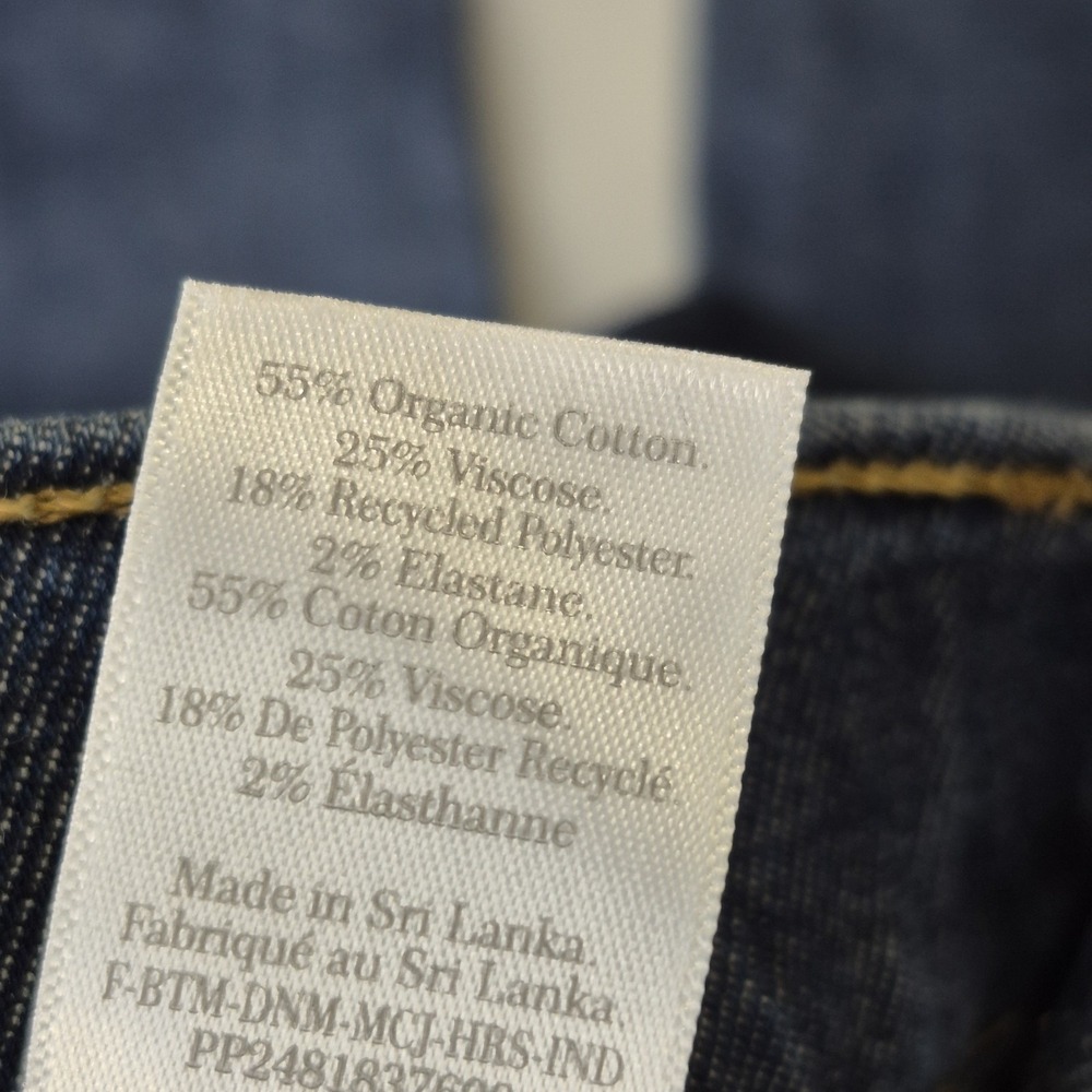 Everlane Jeans Womens 25 Way High Rise Skinny Organic Cotton Stretch Sustainable - Picture 6 of 10